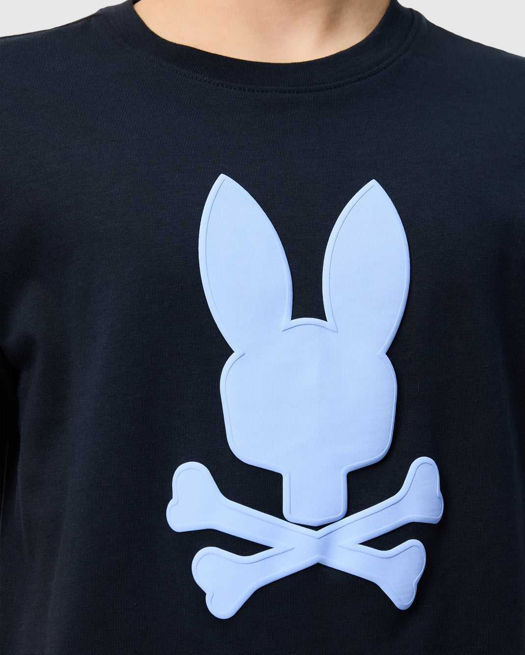 Polos Psycho Bunny Houston Graphic Tee Bleu Marine Enfant | VKJ-46606834